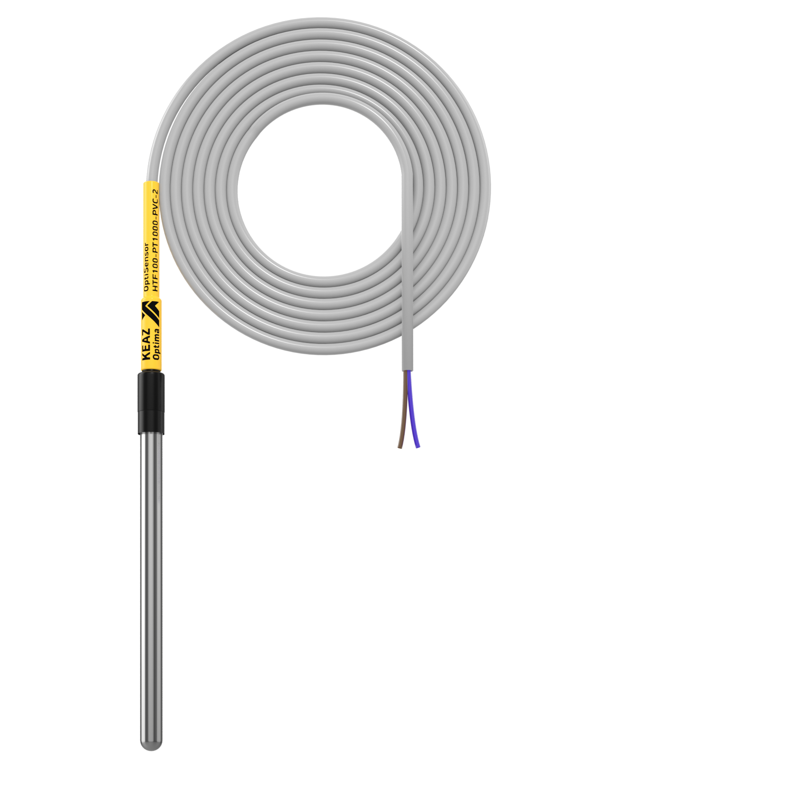 Датчик температуры КЭАЗ 286483 OptiSensor HTF100-PT1000-PVC-2