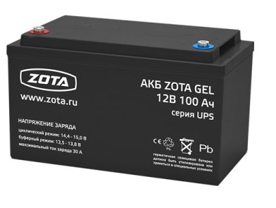 Аккумуляторная батарея АКБ ZOTA GEL 40-12 Аккумуляторная батарея АКБ ZOTA GEL 40-12