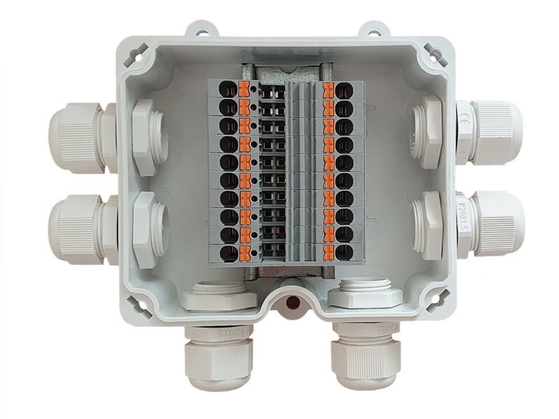 Коробка распределительная КСП-10 АЯКС IP66 PUSH-IN