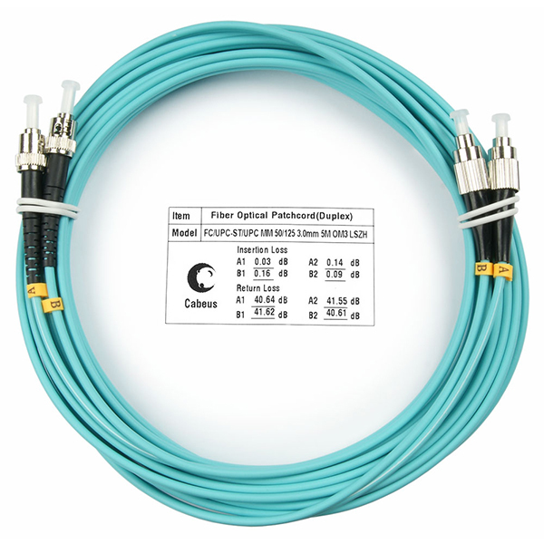 Патч-корд оптический FOP-50-FC-ST-5m (7569c)