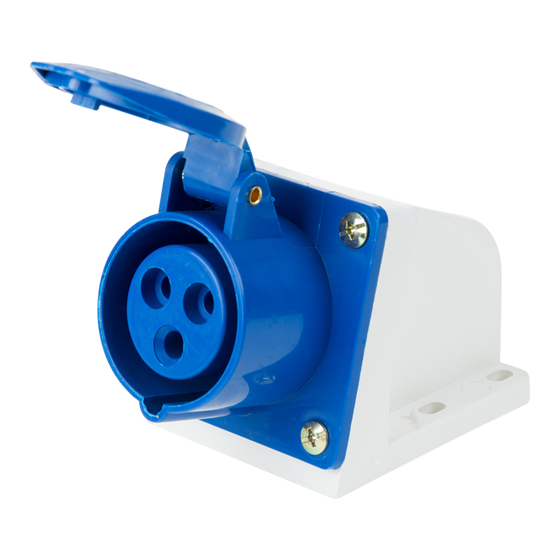 11-8909 ∙ Розетка 113 стационарная 2Р+РЕ 16А 220В IP44 REXANT