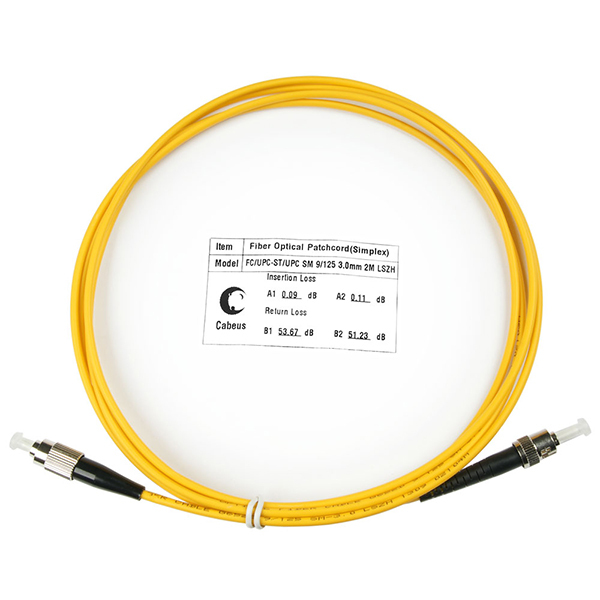 Патч-корд оптический FOP(s)-9-FC-ST-2m (7505c)