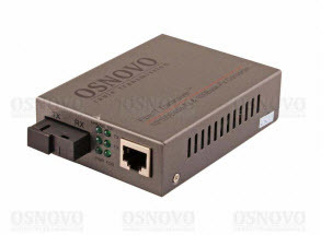 Медиаконвертер OMC-100-11S5b Медиаконвертер OMC-100-11S5b