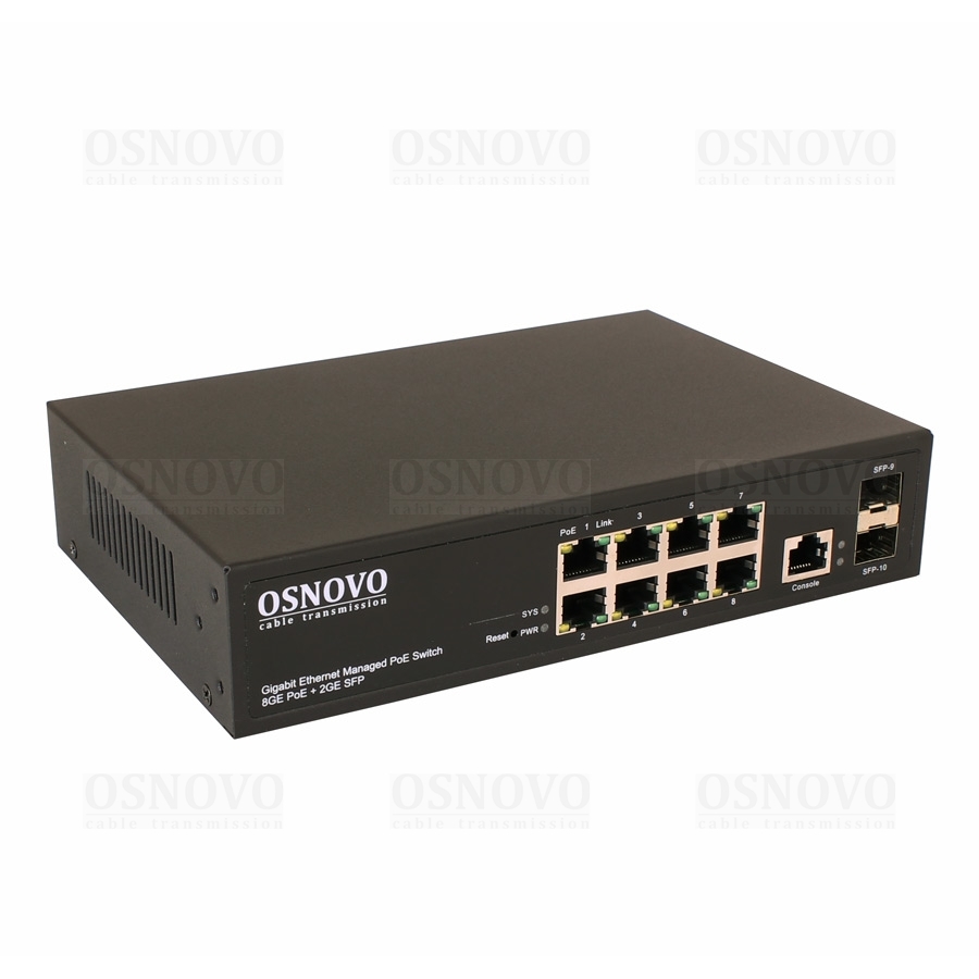 Коммутатор PoE SW-80802/L(150W)