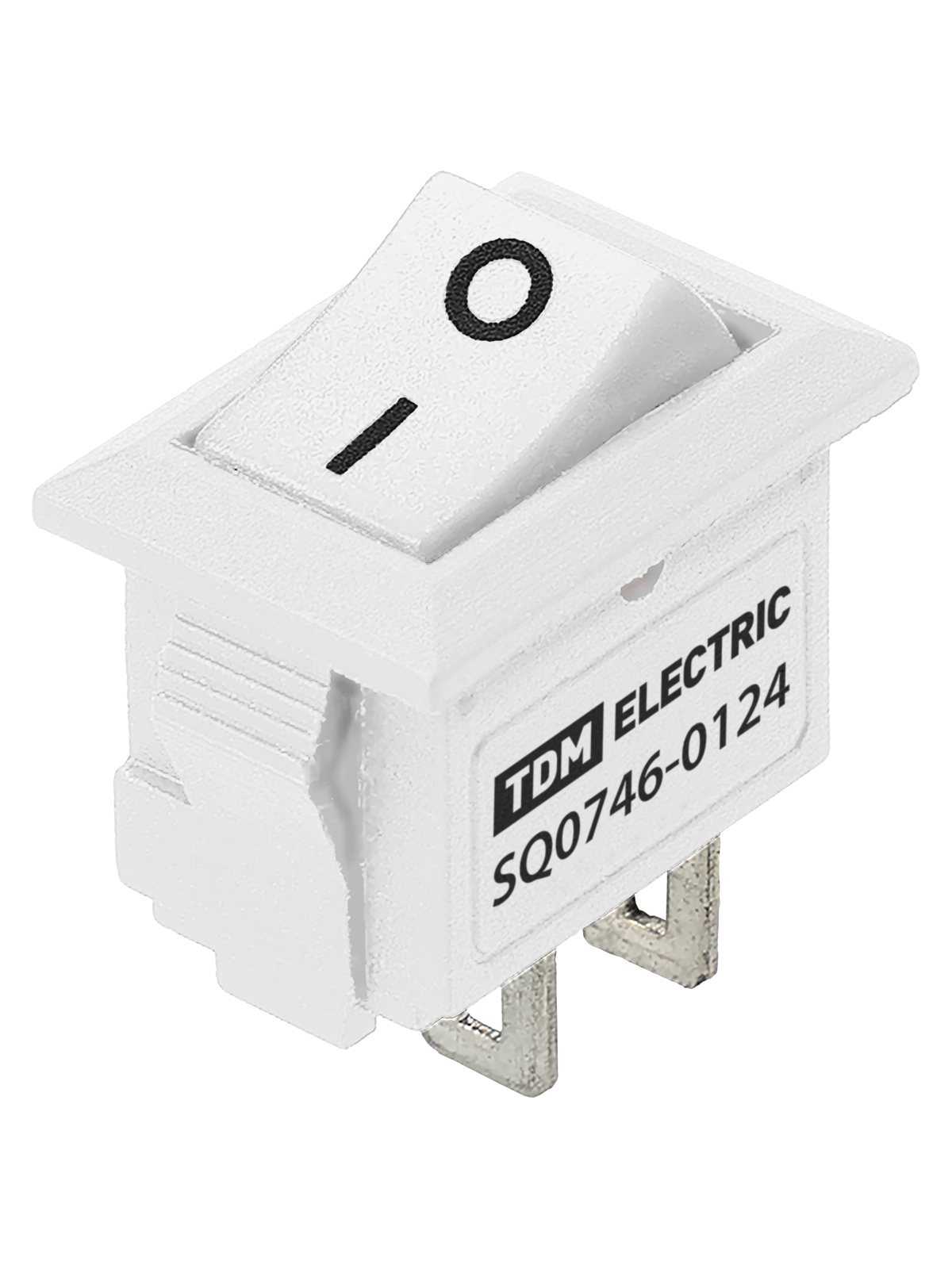 Выключатель автоматический TDM ELECTRIC SQ0746-0124 KCD11-101 250В AC/DC, 1P, 3А, (2с), ON-OFF, белый