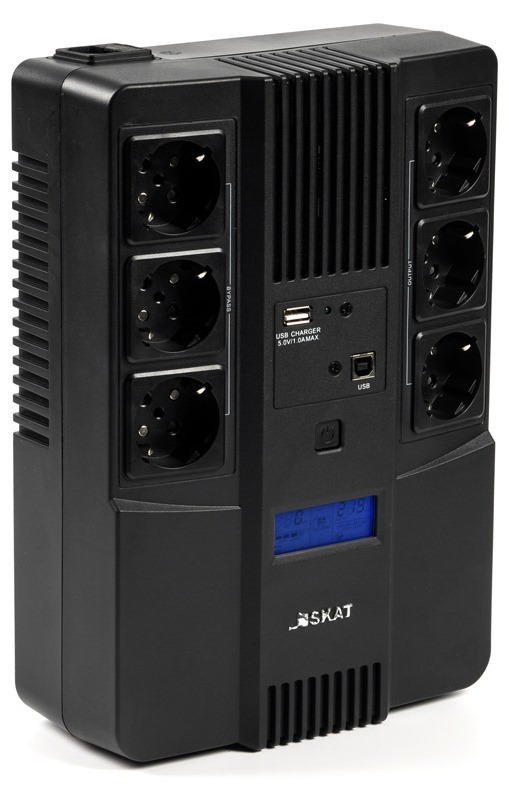 Источник питания UPS SKAT-UPS 800-AID-IN-1x9 (8935)