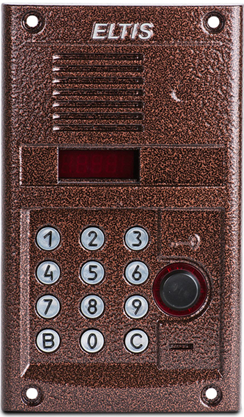 Вызывная аудиопанель DP305-RD24 (бронза антик металлик)