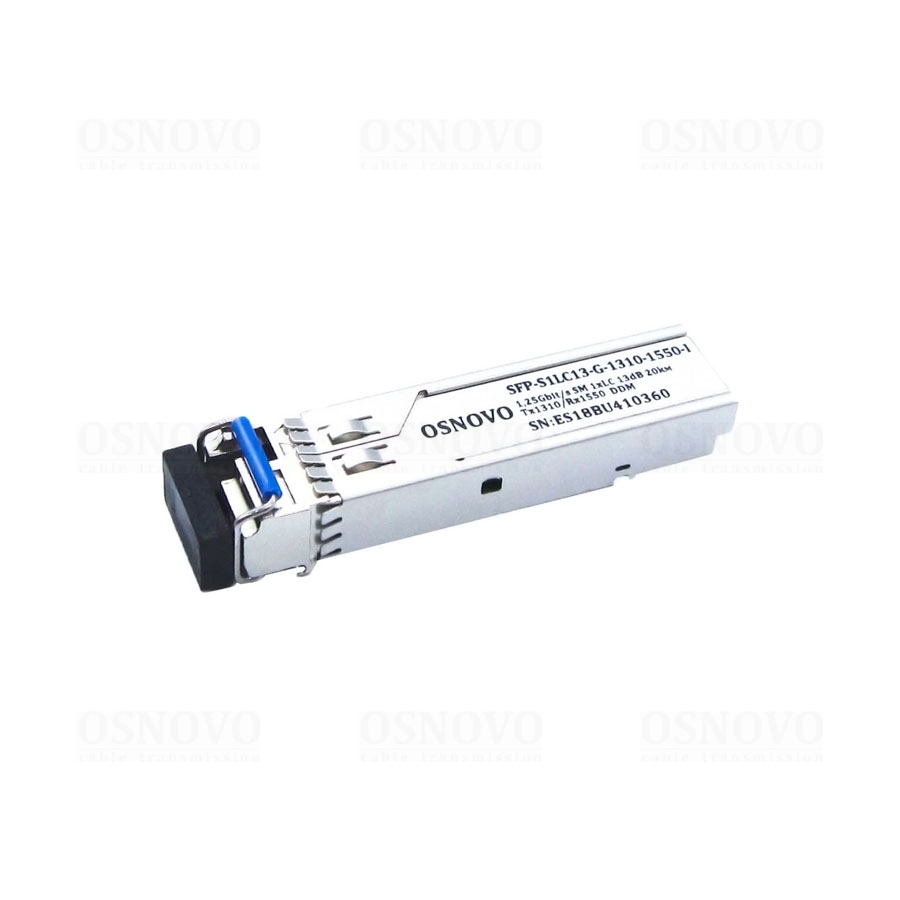 Модуль SFP оптический SFP-S1LC13-G-1310-1550-I