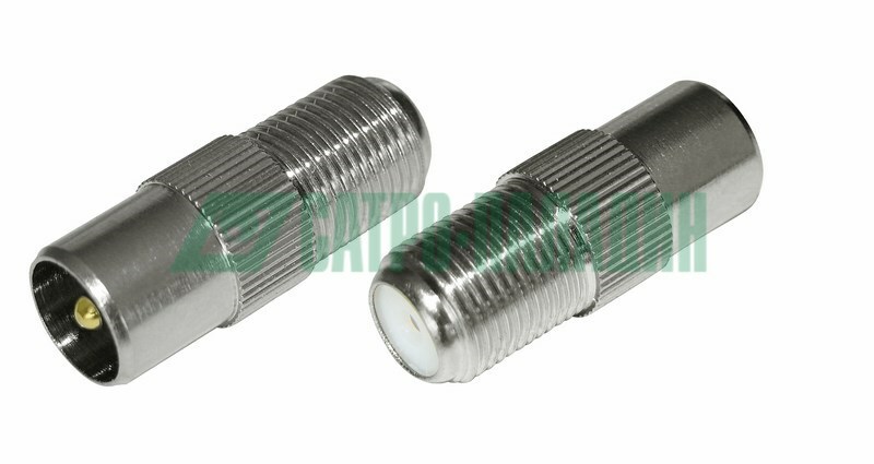 05-4303 ∙ Переход гнездо F-штекер TV REXANT ∙ кратно 10 шт