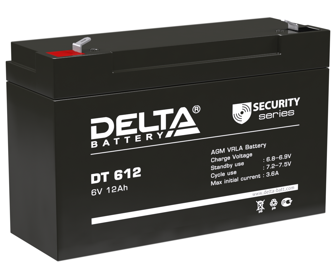 DT 612 ∙ Аккумулятор 6В 12 А∙ч