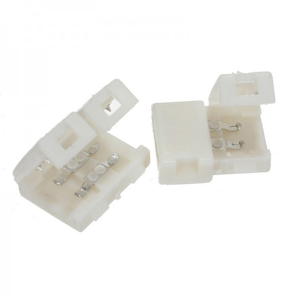 VARTON V4-R0-70.0024.KIT-1001 Разъем фиксированный для LED ленты 14,4W/m IP20 10mm (соединение 2х лент) (10 шт. в упак.)