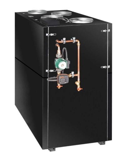 Установка вентиляционная приточно-вытяжная Zenit Cool Heco V 900 W (Steel)