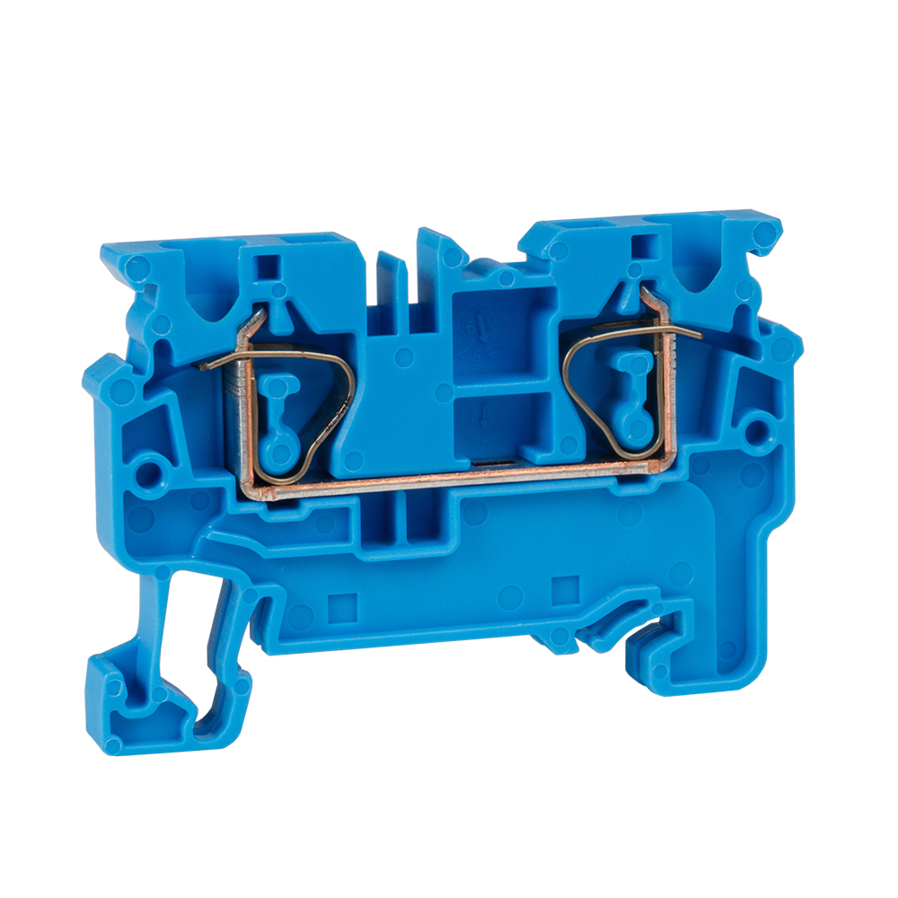 Клемма пружинная КЭАЗ 289712 OptiClip CX-2,5-I-BU-24A-(0,2-2,5)-синий