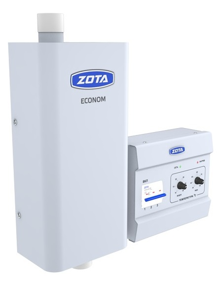 Комплект: котёл электрический и пульт управления ZOTA-15 Econom