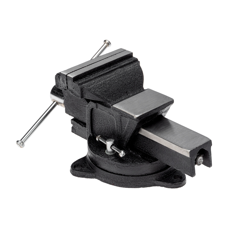 KR-12-5101 ∙ Тиски слесарные 100мм, поворотные, с наковальней KRANZ
