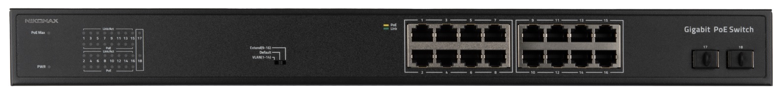 Коммутатор PoE GL-SW-G005-16P