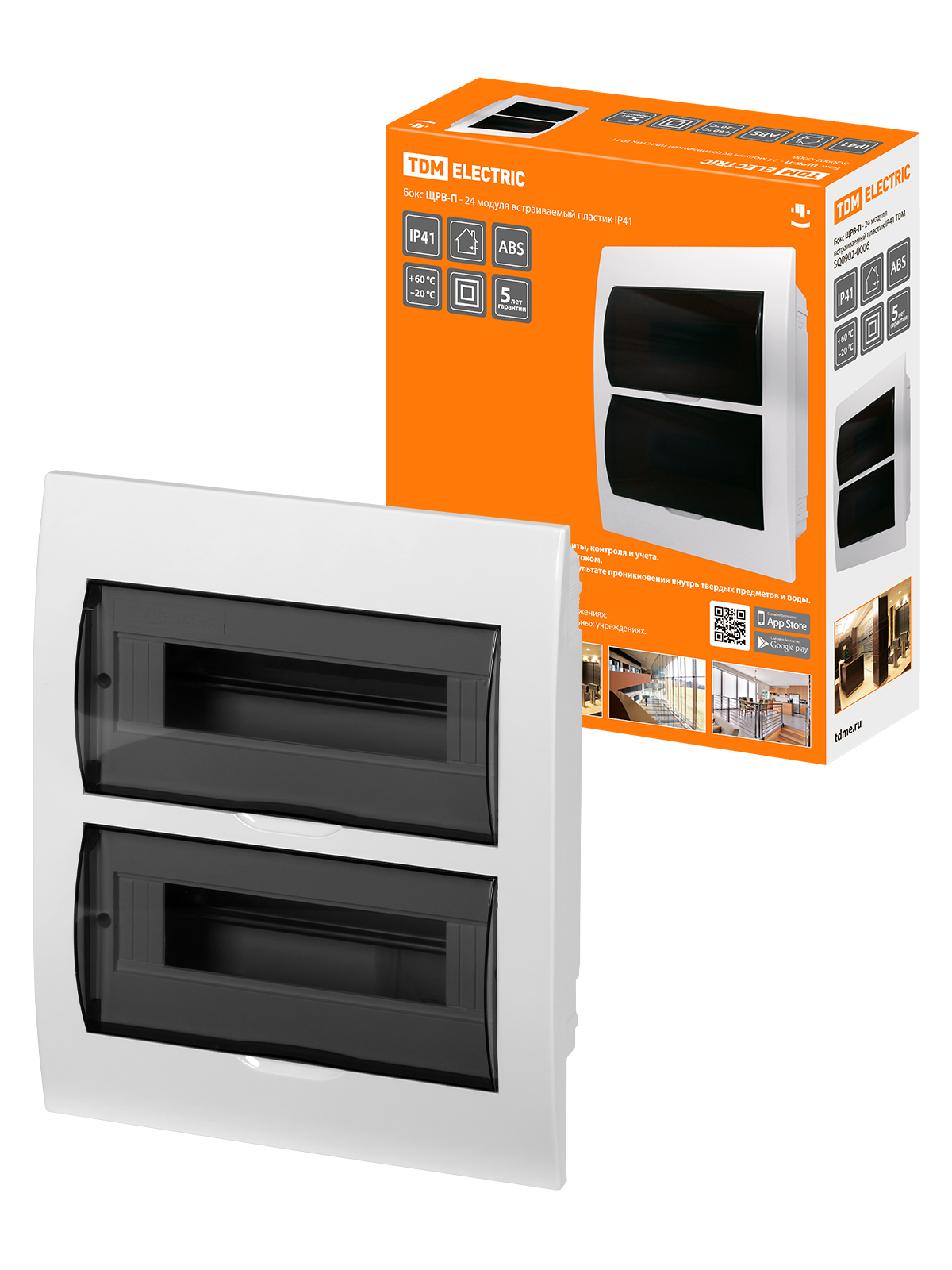 Щит распределительный TDM ELECTRIC SQ0902-0006 ЩРВ-П-24