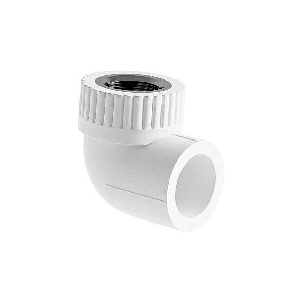 Отвод (уголок 90°) комбинированный Отвод SLT AQUA PP-R комб. ВР 25×1/2"