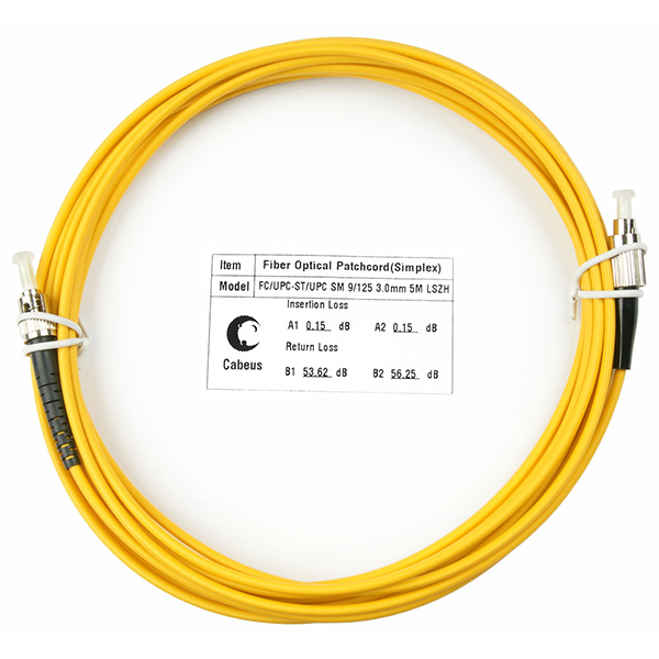 Патч-корд оптический FOP(s)-9-FC-ST-5m (7507c)