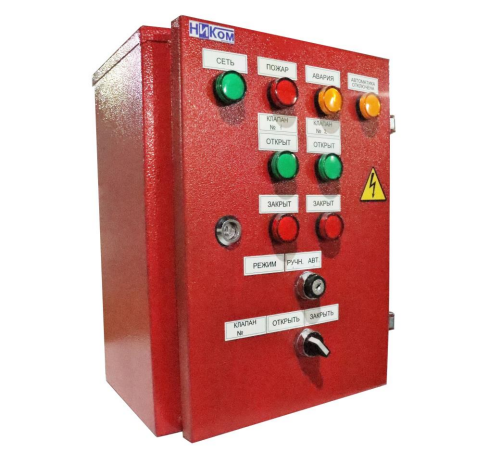 Шкаф управления клапанами ЩУ-П НИКОМ Кп-230-IP31-1[24/230/1-24D]+Д