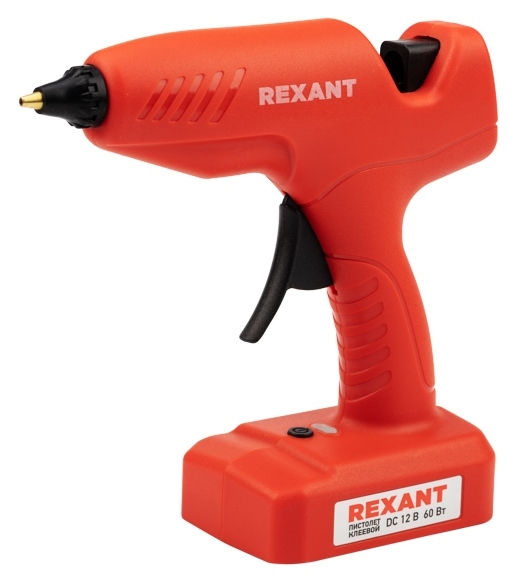 12-1553 ∙ Пистолет клеевой, 60Вт, Ø11мм, ЭКСПЕРТ, аккумуляторный, коробка Rexant