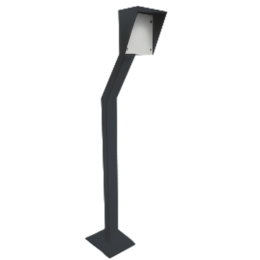 Стойка для считывателя TSt-Uno 150x150 (антрацитово-серый)