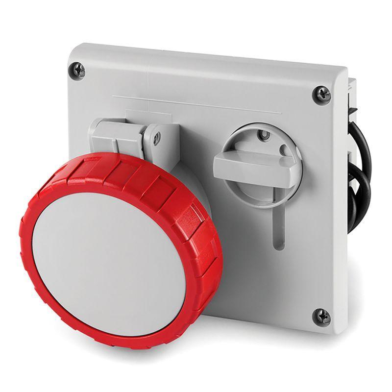 Розетка силовая 32А 400В 3P+E+N IP67 DKC DIS4053287