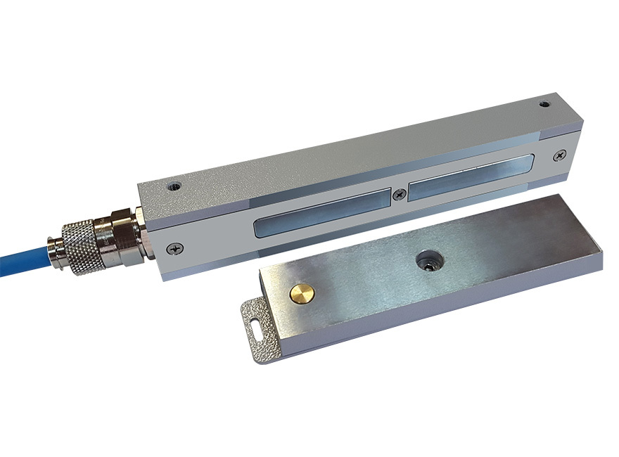 Замок электромагнитный ALM-FM-S01-G24B (кабель 2 м)