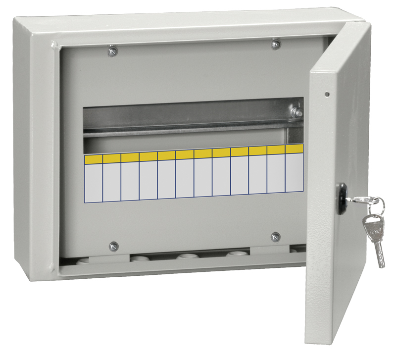Корпус MKM11-N-12-54-Z ∙ TITAN 3 Корпус метал. ЩРн-12 (240х330х120) IP54 IEK