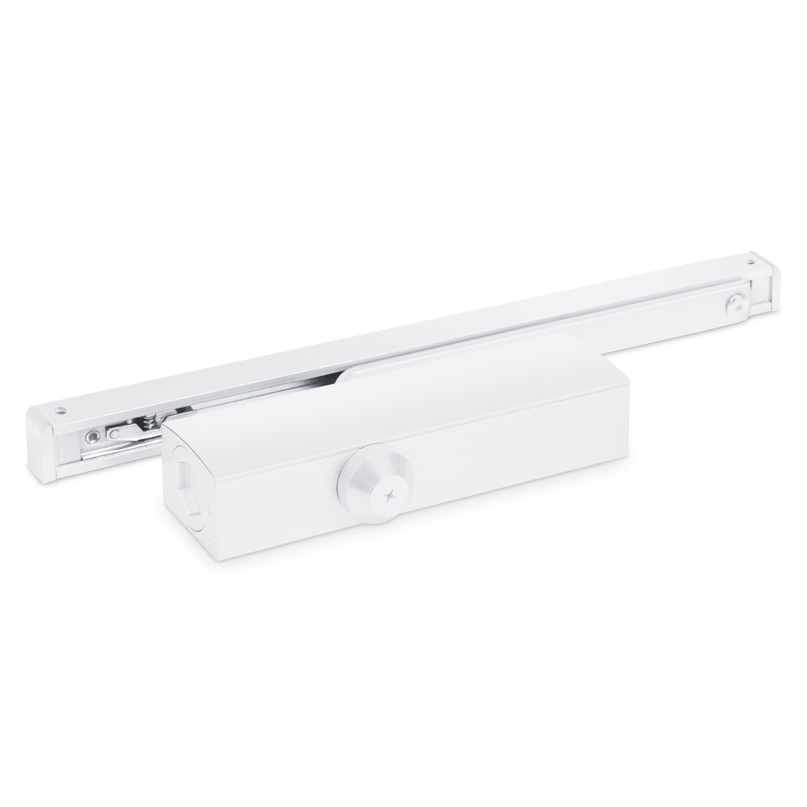 Доводчик дверной DC-025-095 SL+HO+DA+BC (белый)