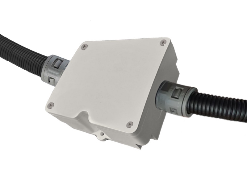 Коробка распределительная КСП-10 АЯКС IP66 (вводы под гофротрубу д.20)