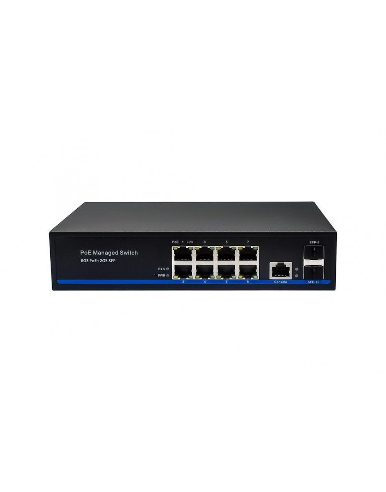 Коммутатор PoE NS-SW-8G2G-PL