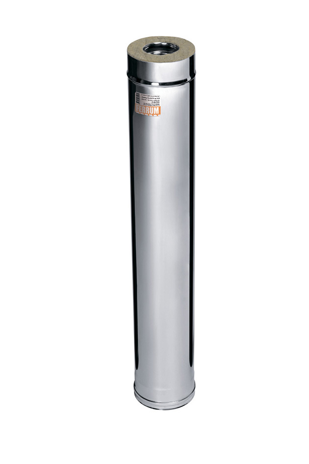 Сэндвич FERRUM Сэндвич 1,0м (430/0,8мм + нерж. + cerablanket) Ф130х200