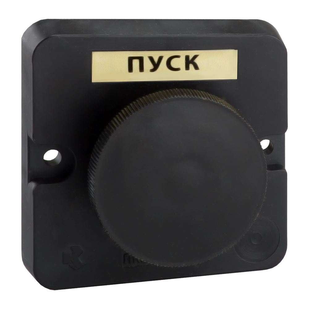 Пост кнопочный КЭАЗ 150730 ПКЕ 112-1-У3-IP40 (черный гриб)