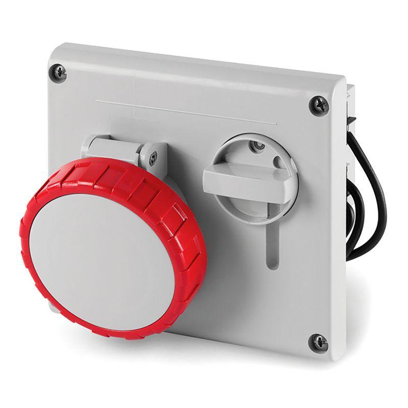 Розетка силовая 16А 400В 3P+E IP67 DKC DIS4051686