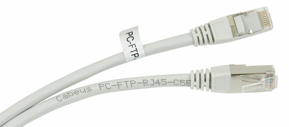 Патч-корд Cabeus PC-FTP-RJ45-Cat.5e-15m-LSZH (9247c)