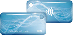 Бесконтактный брелок RFID-Брелок ISBC Em-marine+Mifare Classic 1K (голубой) Бесконтактный брелок RFID-Брелок ISBC Em-marine+Mifare Classic 1K (голубой)