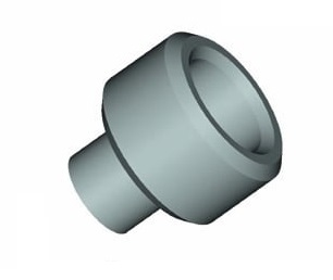 Муфта приварная G1/2 L=37мм к трубе Ду(32, 40) для СПЖ v4, v5