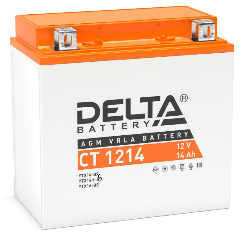 CT 1214 ∙ Аккумулятор 12В 14 А∙ч