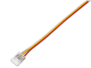 VARTON V4-R0-00.COB-CCT0.0002 Разъем 3PIN с проводом для LED ленты COB ССТ 10 мм, лента - источник питания (1 шт)