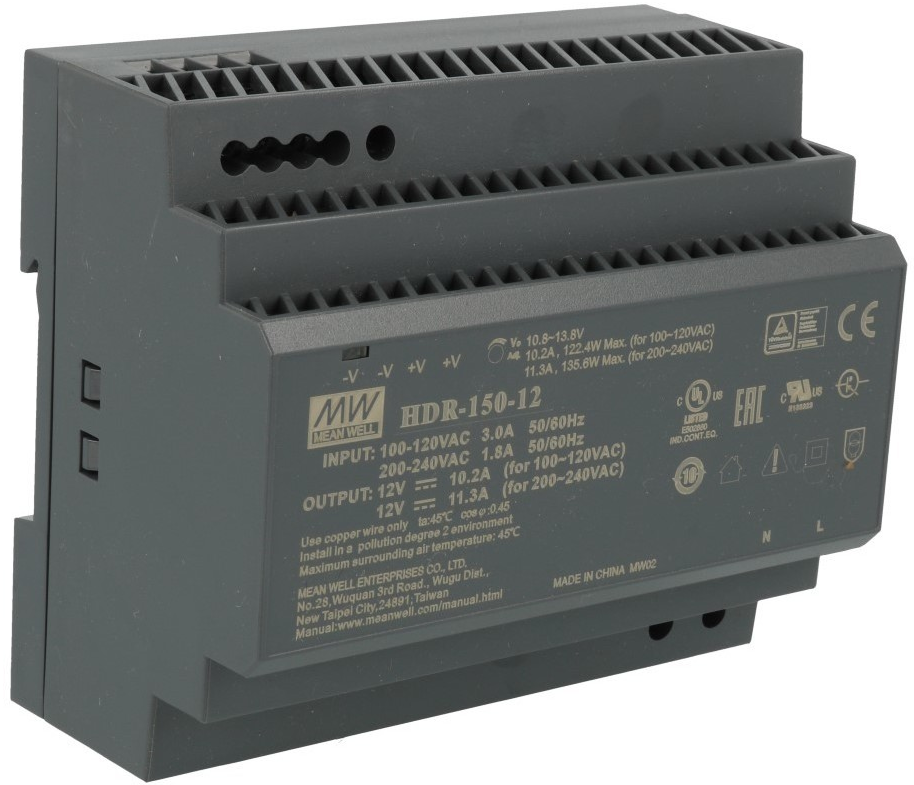 Источник питания HDR-150-12