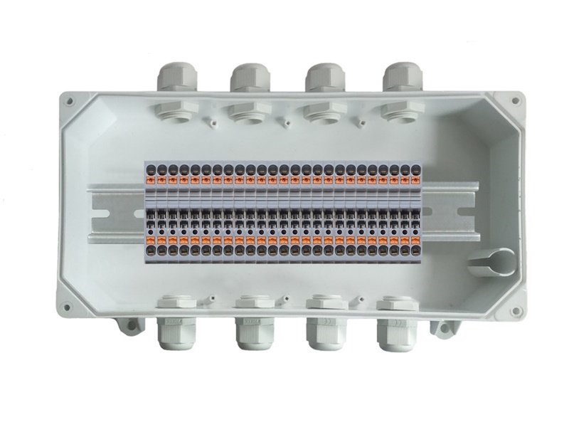 Коробка распределительная КСП-25 АЯКС IP66 PUSH-IN