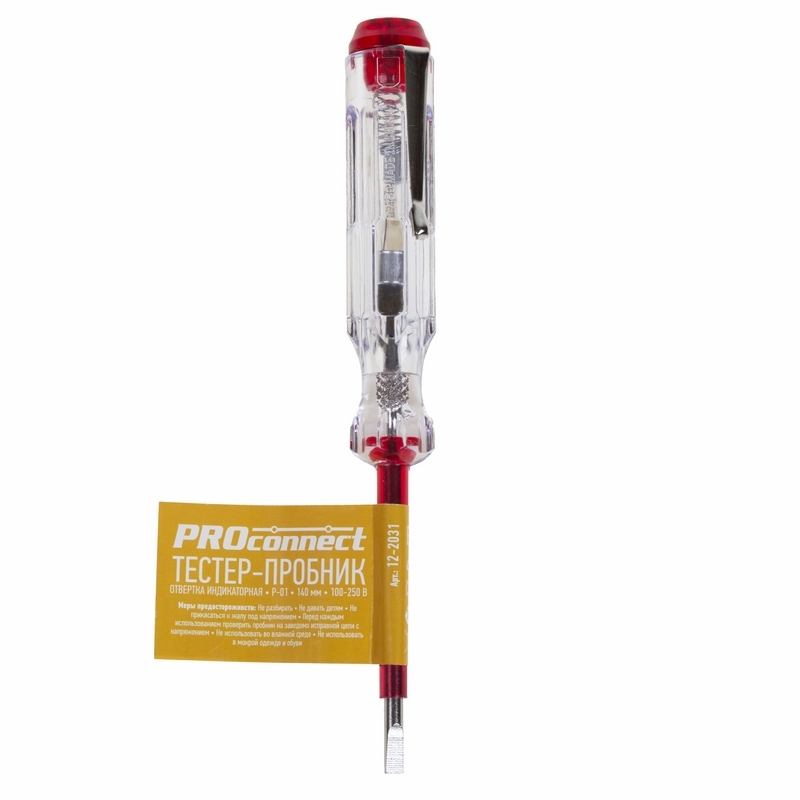 Тестер 12-2031 ∙ Тестер-пробник P-01 PROconnect, 140 мм ∙ кратно 20 шт