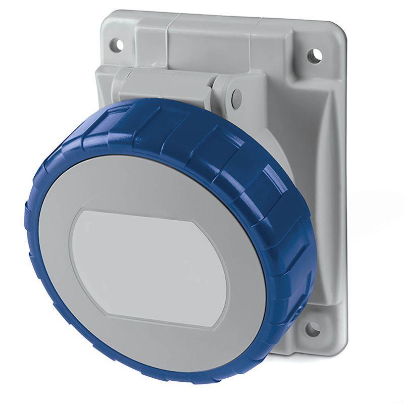 Розетка силовая 16А 230В 2P+E с наклоном IP67 DKC DIS4181663