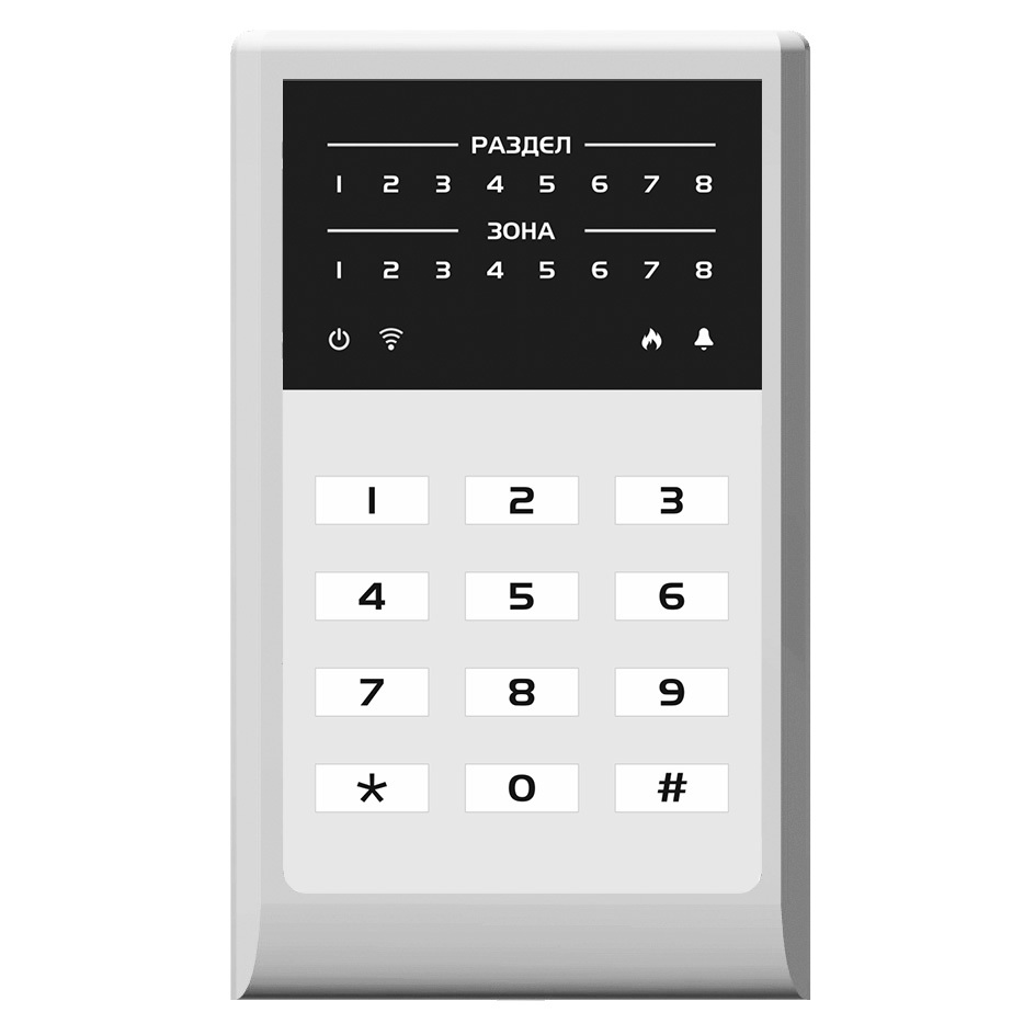 Клавиатура проводная Мираж-КД-04 (grey)