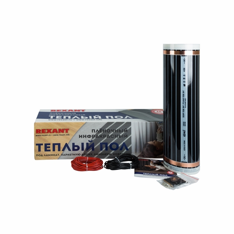 Тёплый пол 51-0517-4 ∙ Пленочный теплый пол REXANT Ultra RXM 220, площадь 14 м², 0.5х28 м, 3080 Вт