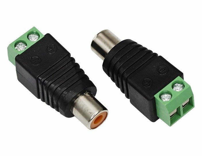 14-0414 ∙ Разъем гнездо RCA с клеммной колодкой (блистер) REXANT