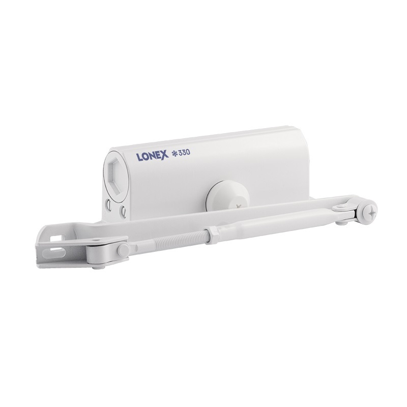 Доводчик дверной LONEX 330 (белый)