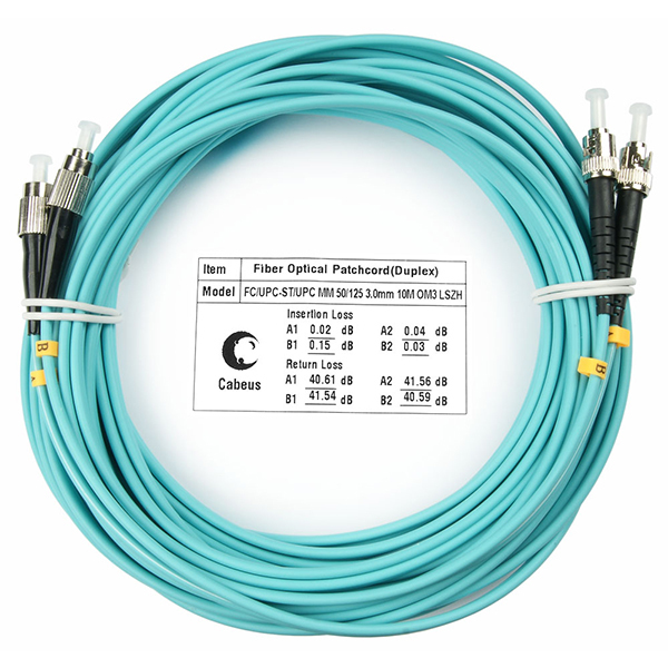 Патч-корд оптический FOP-50-FC-ST-10m (7565c)