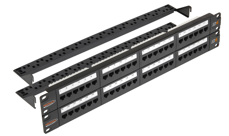 Патч-панель NMC-RP48UE2-2U-BK